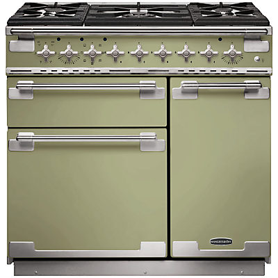 Rangemaster Elise 90 Dual Fuel Range Cooker Olive Green/Chrome Trim Rangemaster Elise 90 Dual Fuel Range Cooker Olive Green/Chrome Trim